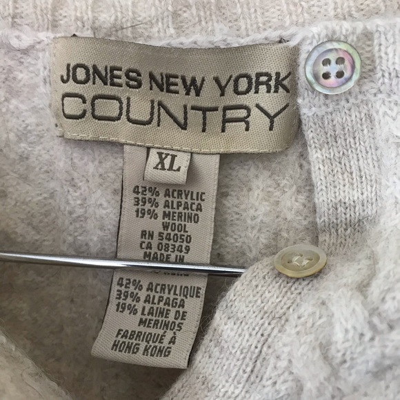 Jones New York cropped cardigan - Picture 4 of 4